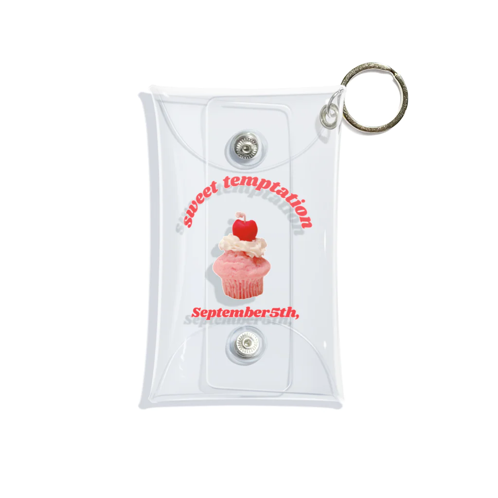 September5th,のSweet temptation cupcake Mini Clear Multipurpose Case