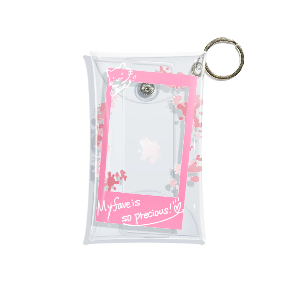 もぐもぐちゃっぴーの推しが尊い！ポラロイド風 Mini Clear Multipurpose Case