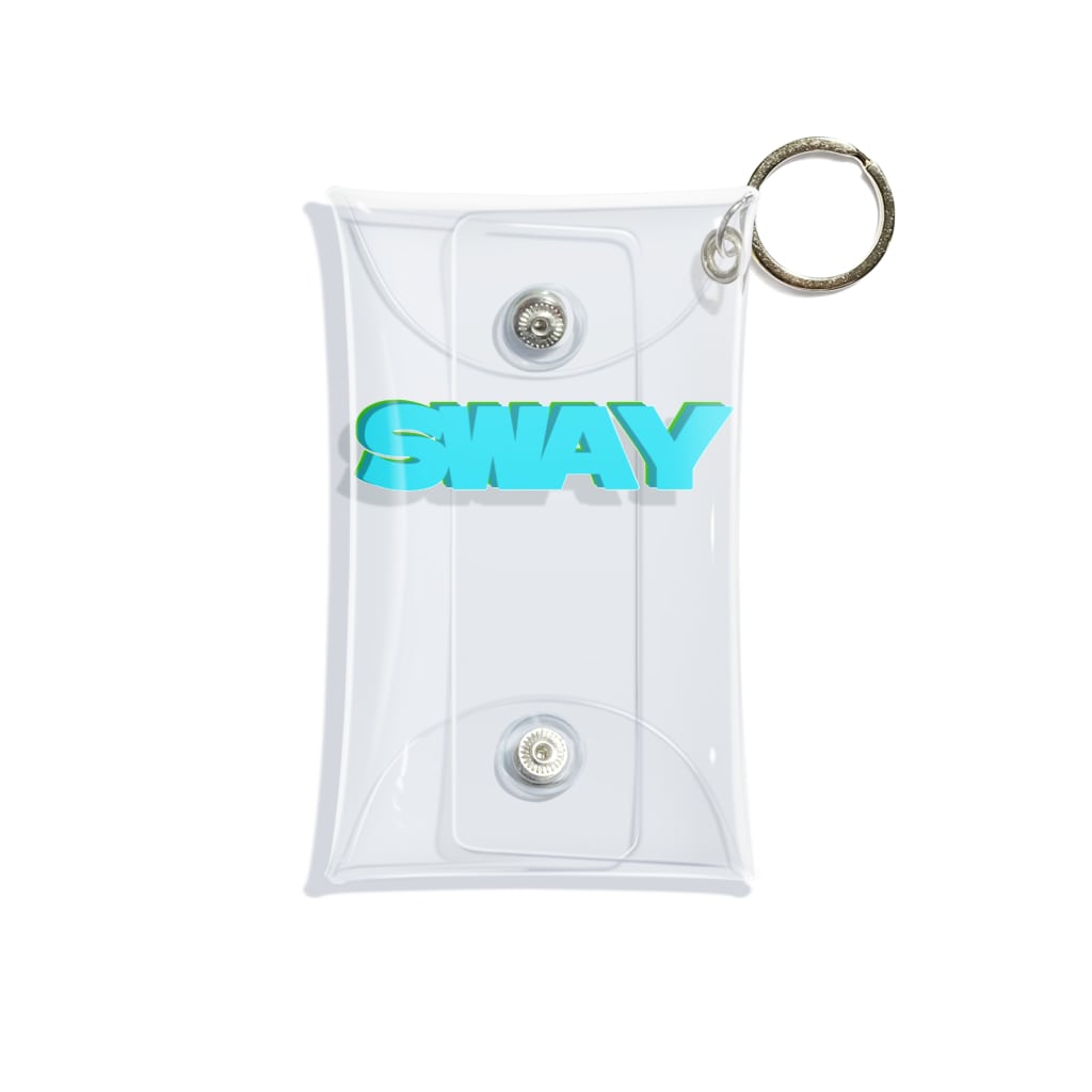 ネコ毛虫のすわい Mini Clear Multipurpose Case