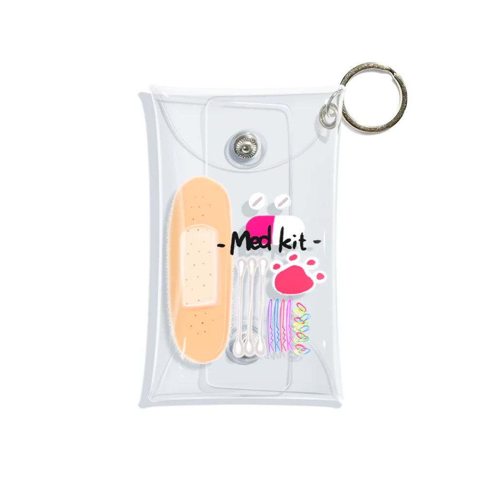 rukamoのMed kit Mini Clear Multipurpose Case