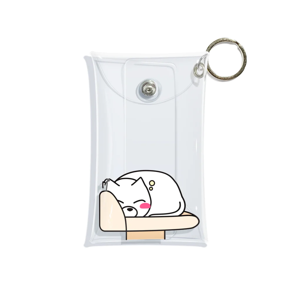 BADCAT GOODS SHOPのキャットタワーのてっぺん Mini Clear Multipurpose Case