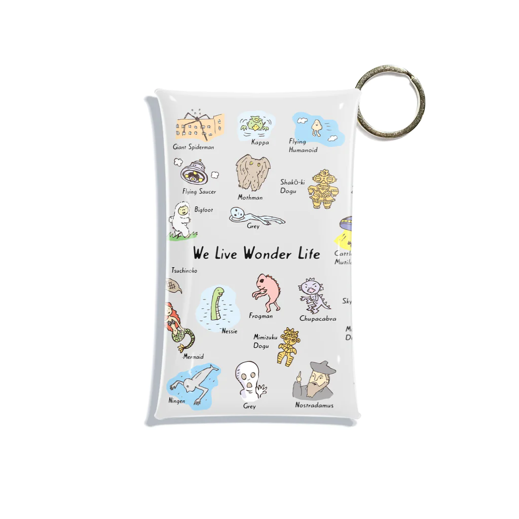 tarao storeのWe Live Wonder Life Mini Clear Multipurpose Case