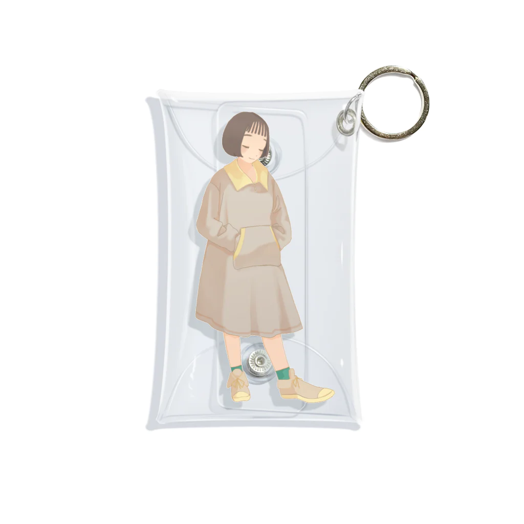 ひなしゅしゅのひなしゅしゅのワンピース Mini Clear Multipurpose Case