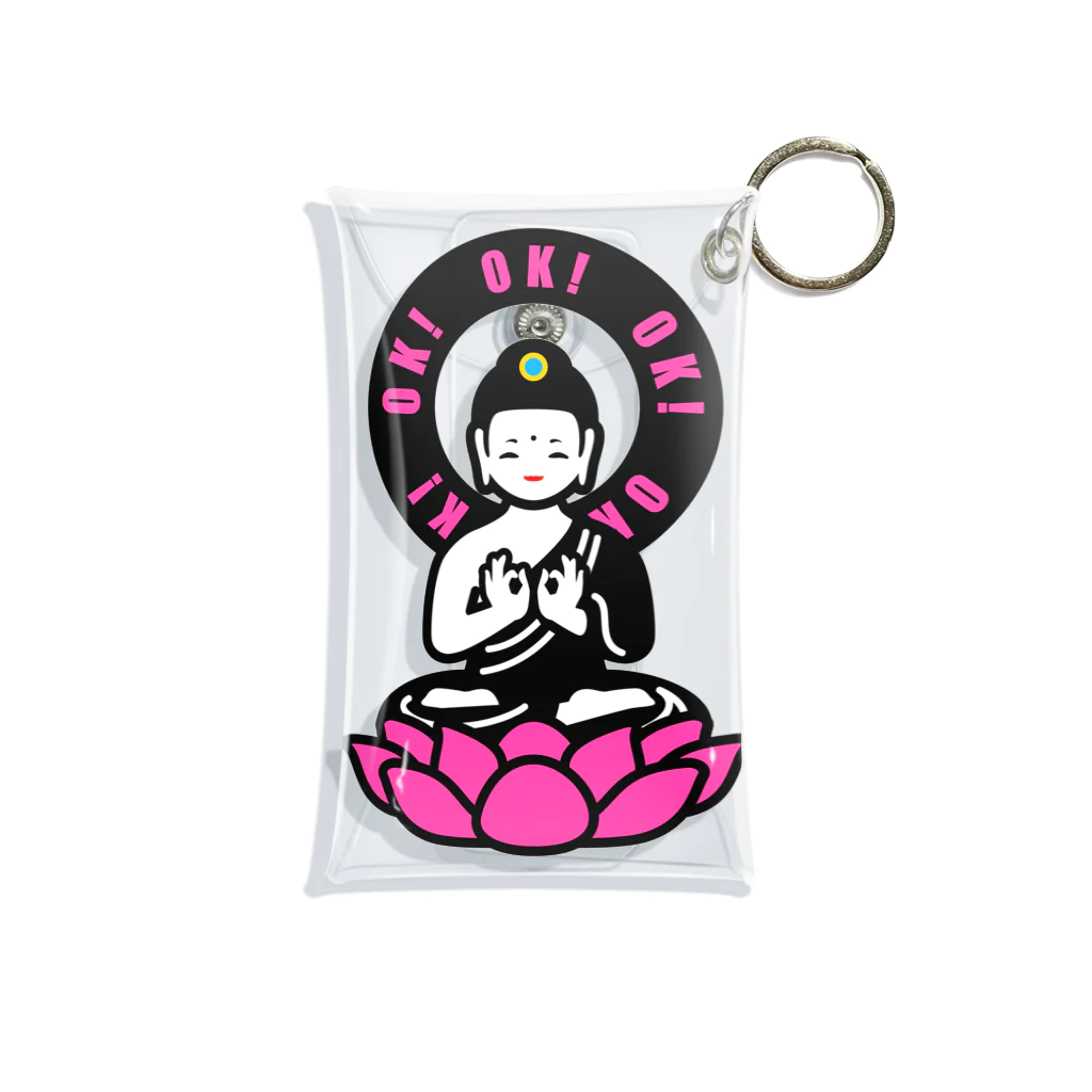 くねくね道のOK! BUDDHA Mini Clear Multipurpose Case