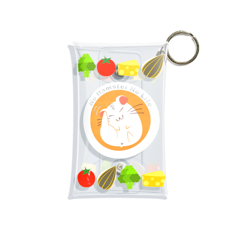 Notionの耳かきハムスター/ジャンガリアンホワイトパール Mini Clear Multipurpose Case