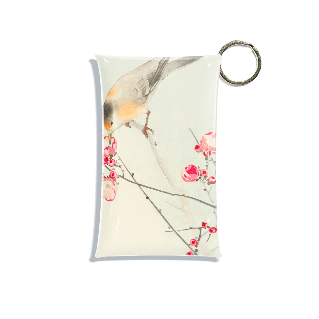 MUGEN ARTの小原古邨　梅に鶯　Ohara Koson / Songbird on blossom branch Mini Clear Multipurpose Case