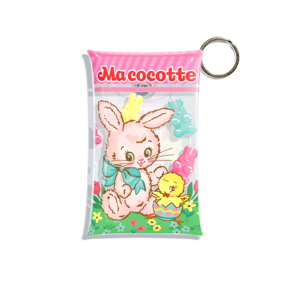 　Ma cocotte （まここっと）のバニーキャンディー Mini Clear Multipurpose Case