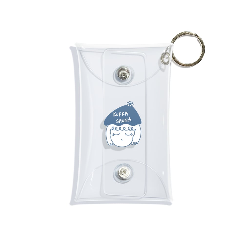 My sauna style? Mini Clear Multipurpose Case by Kukka SAUNA ( SAUNA_hana )  ∞ SUZURI