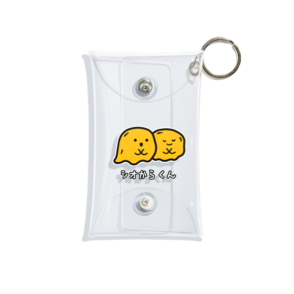 SS SHOP 【SOVL GOODS】のシオからくん Mini Clear Multipurpose Case