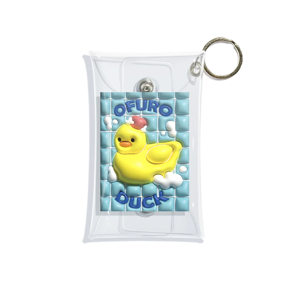 gemma's CANDY factoryの🐣OFURO DUCK🛁 Mini Clear Multipurpose Case