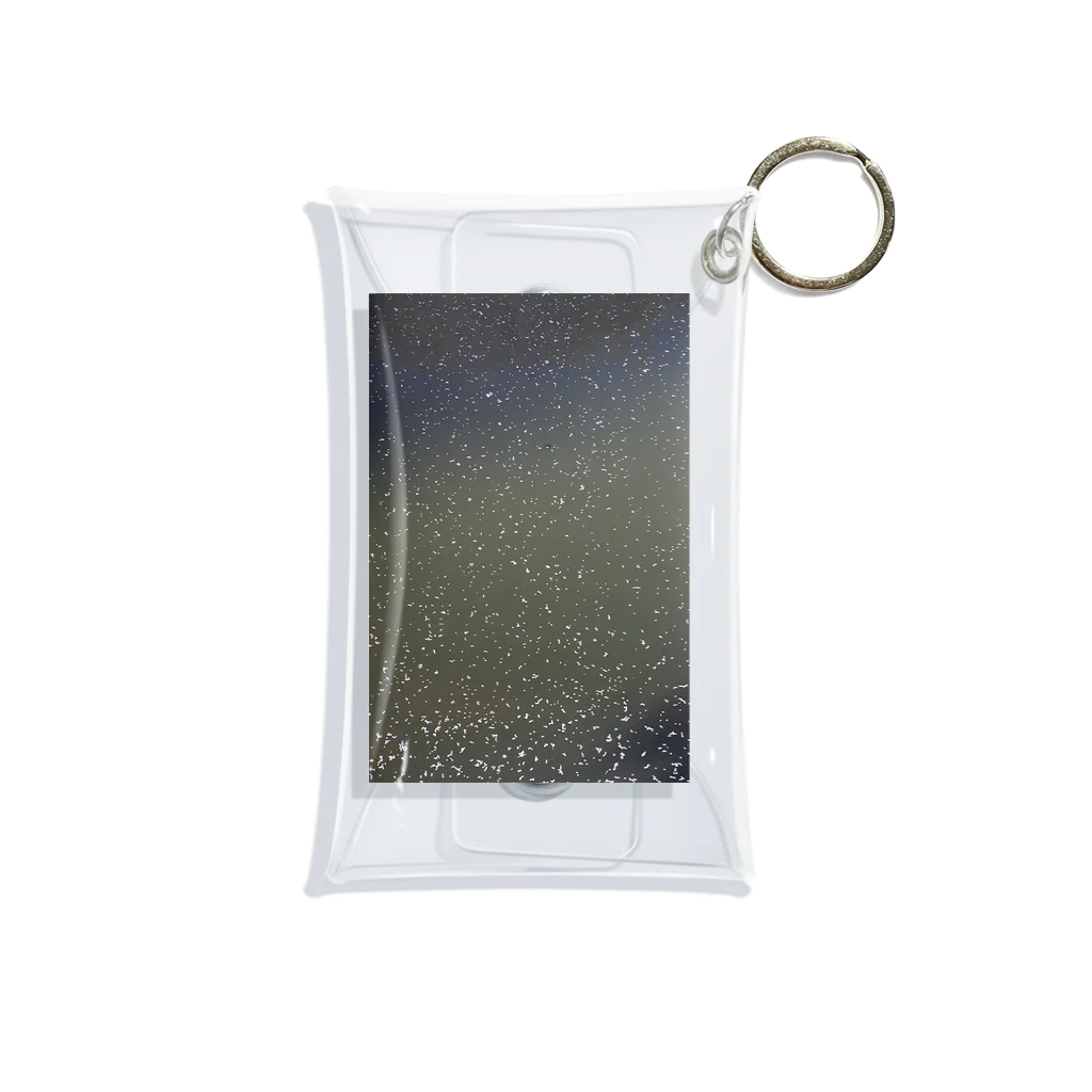 ayak_a_kayaの桜吹雪な Mini Clear Multipurpose Case