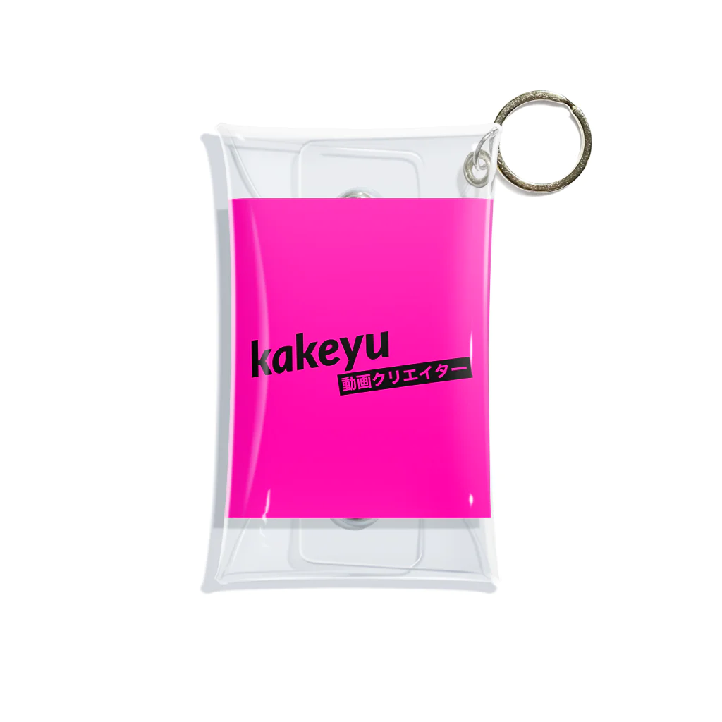 kakeyuのkakeyu Tシャツ Mini Clear Multipurpose Case