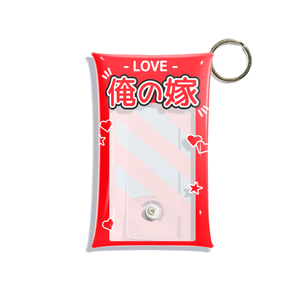 LOVE - 俺の嫁』推しチェキケース【赤】 Mini Clear
