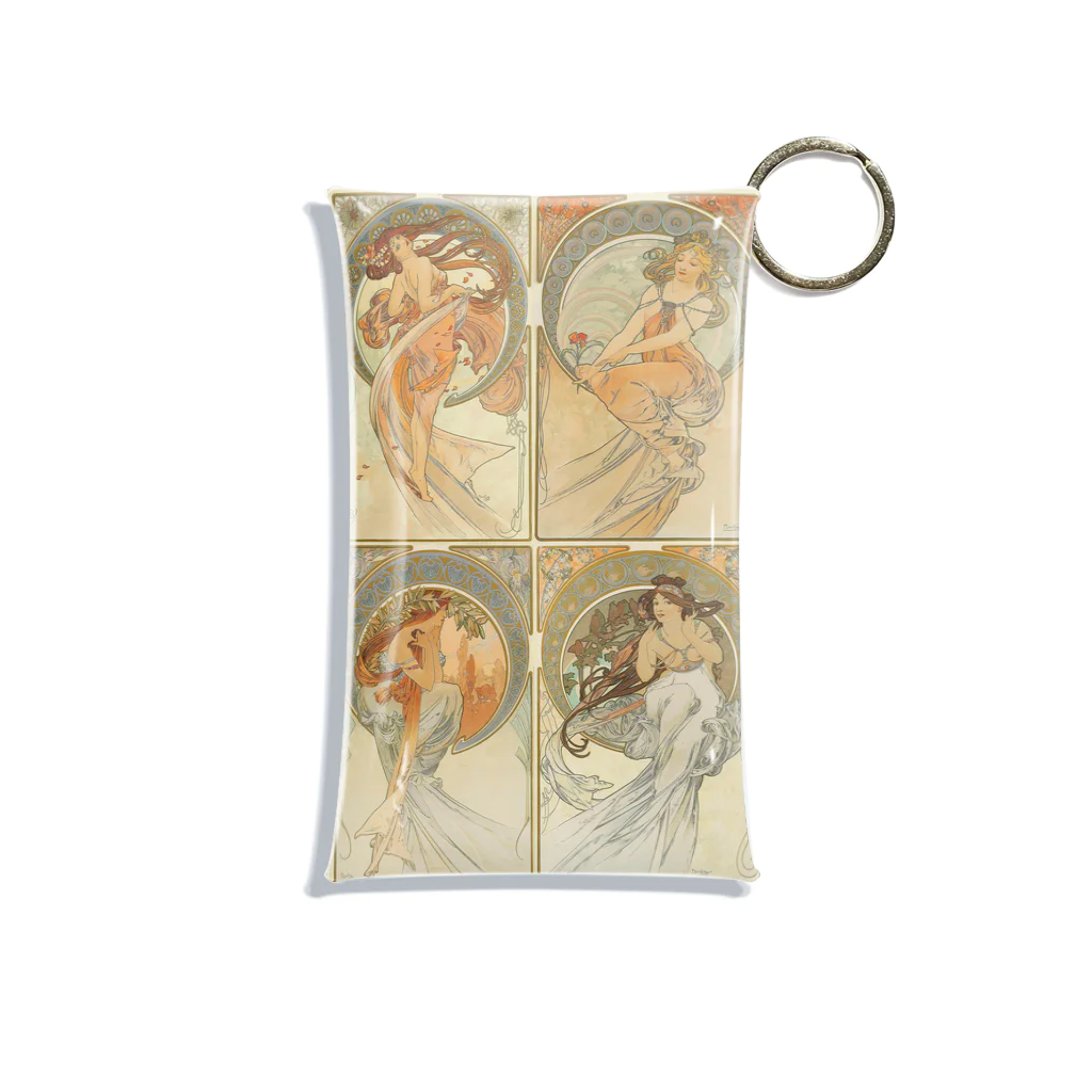 世界美術商店の四芸術 / The Four Arts Mini Clear Multipurpose Case