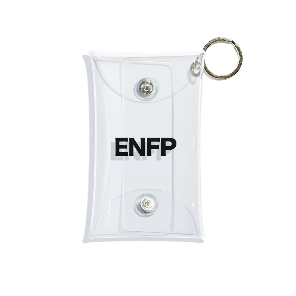 知らんけどストアの知らんけどアイテム_ENFP 広報運動家 Mini Clear Multipurpose Case