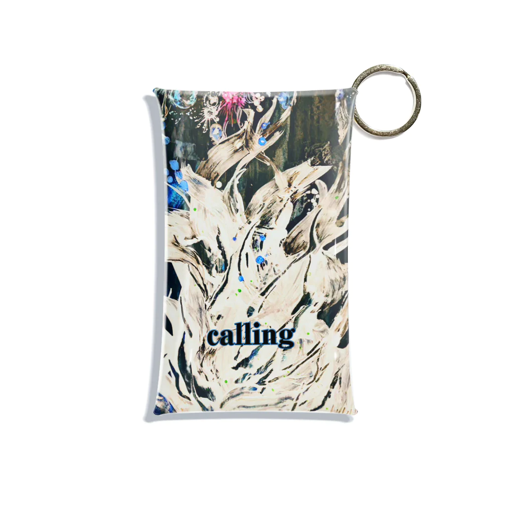 石原有輝香 official SUZURIの“calling(復刻 ver.)”お蔵入り版 Mini Clear Multipurpose Case