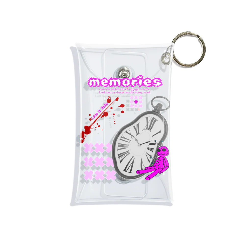 ㌍のるつぼのmemories Mini Clear Multipurpose Case