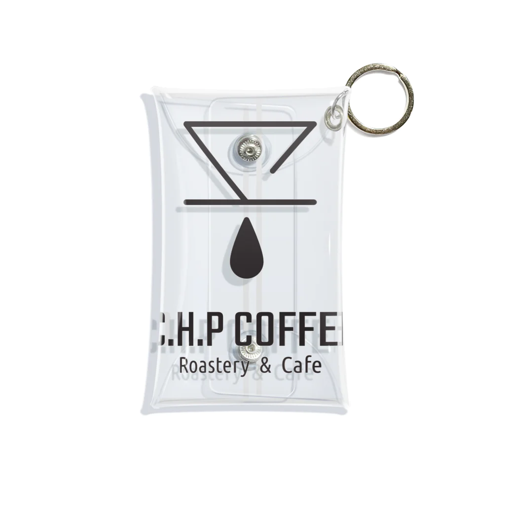 【公式】C.H.P COFFEEオリジナルグッズの『C.H.P COFFEE』ロゴ_01 Mini Clear Multipurpose Case