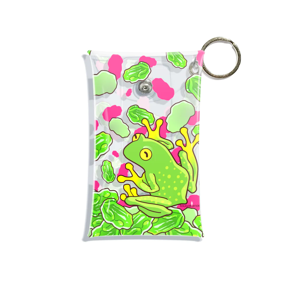 tougakanoe🐸のグミガエル Mini Clear Multipurpose Case