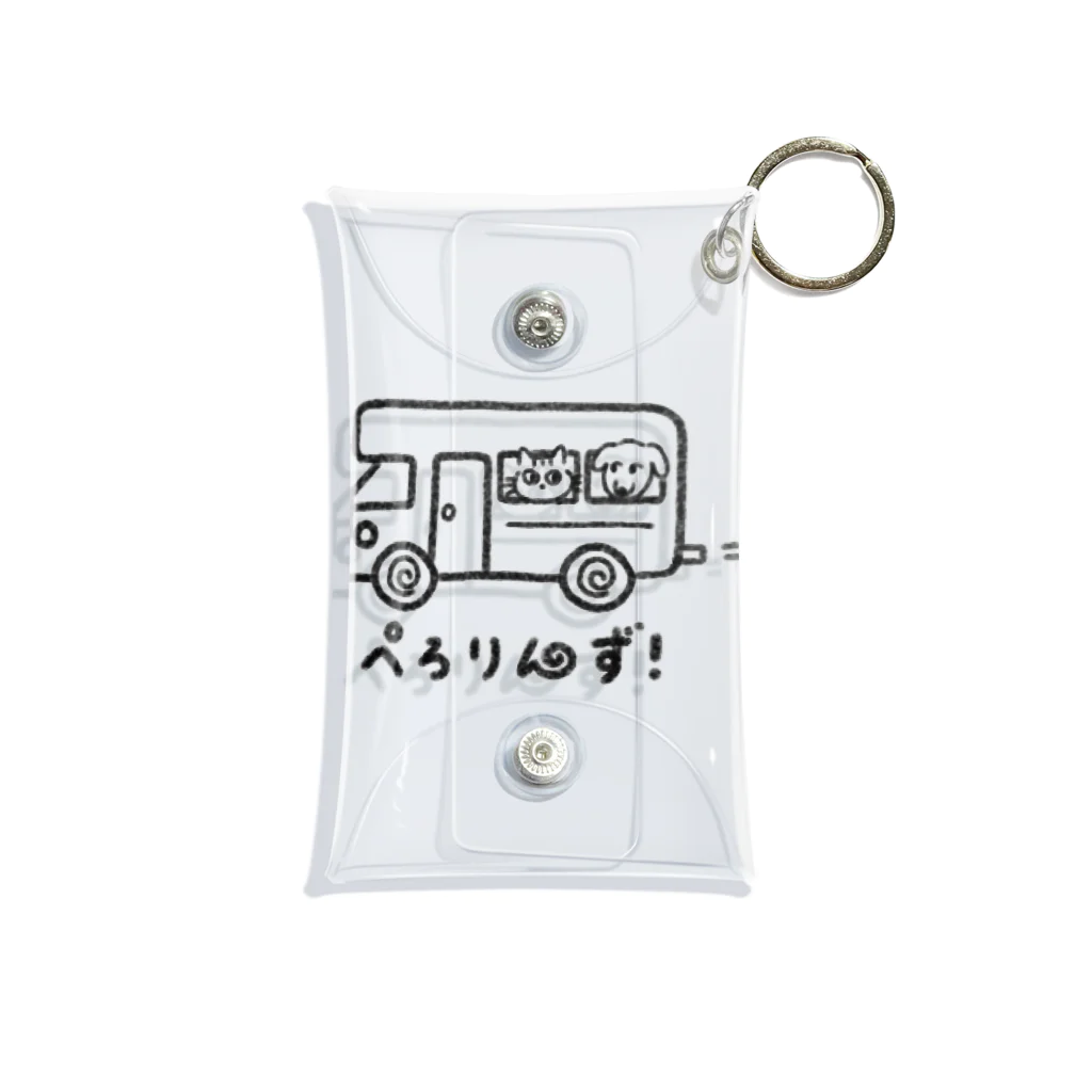 ぺろりんずのお店のキャンピングカーぺろりんず Mini Clear Multipurpose Case