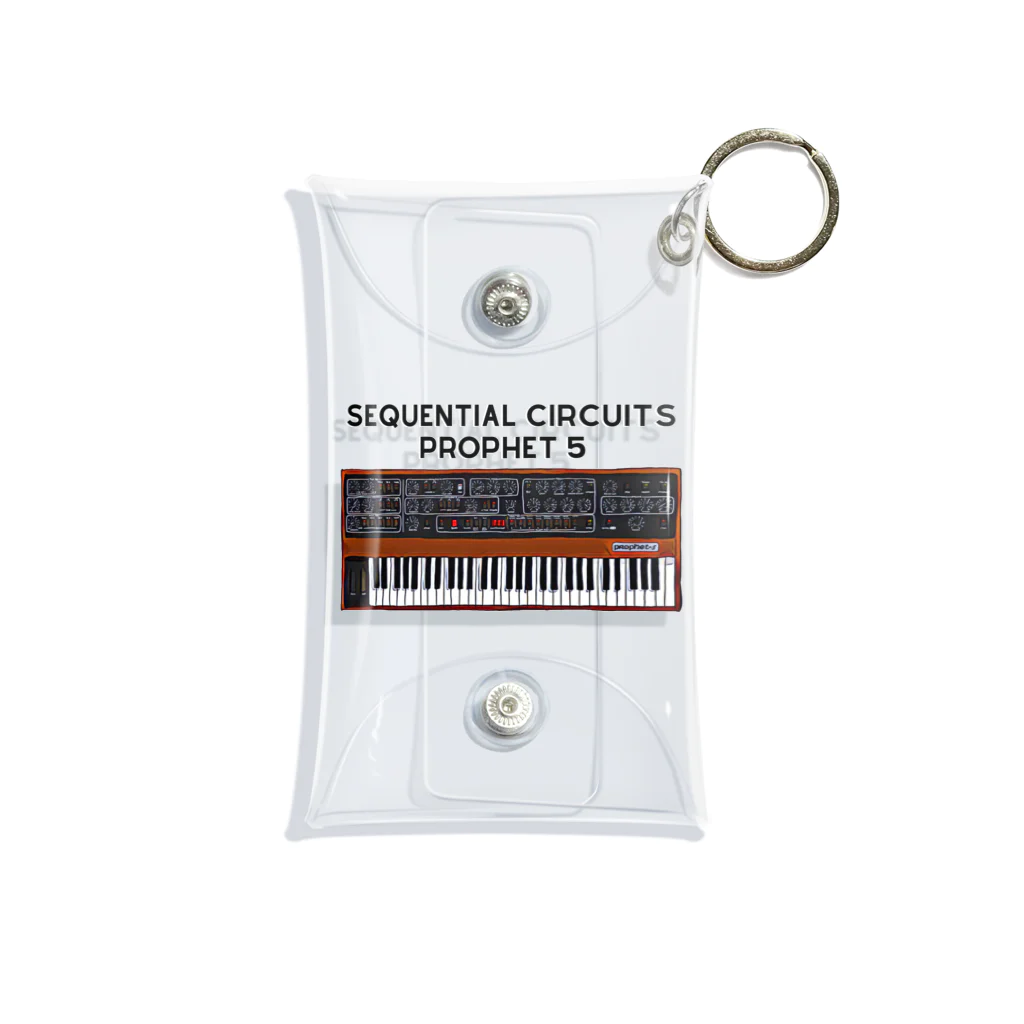 Vintage Synthesizers | aaaaakiiiiiのSequential Circuits Prophet 5 Vintage Synthesizer Mini Clear Multipurpose Case