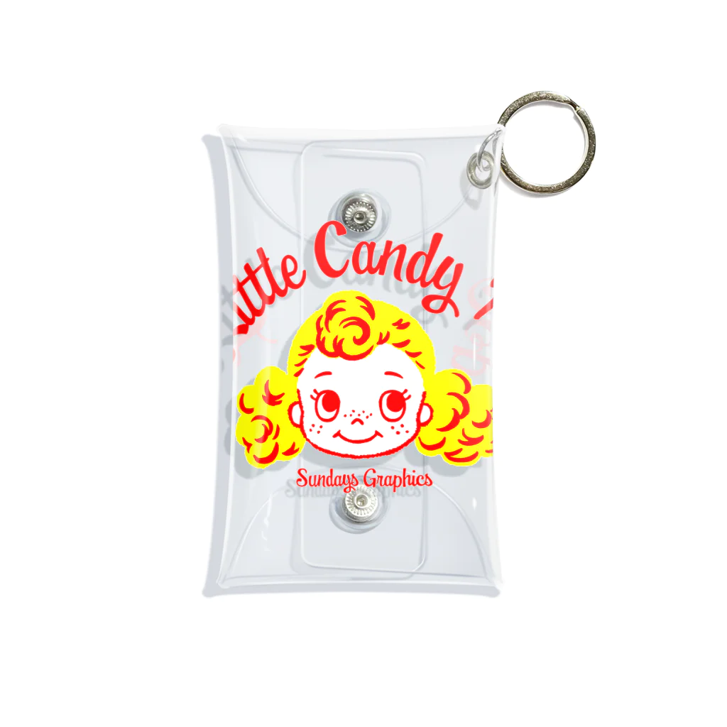SUNDAYS GRAPHICSのLittle Candy Popちゃん！ ミニクリアマルチケース