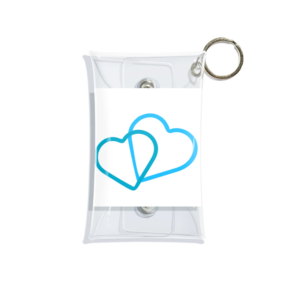 Blue Heartsのブルーハート Mini Clear Multipurpose Case