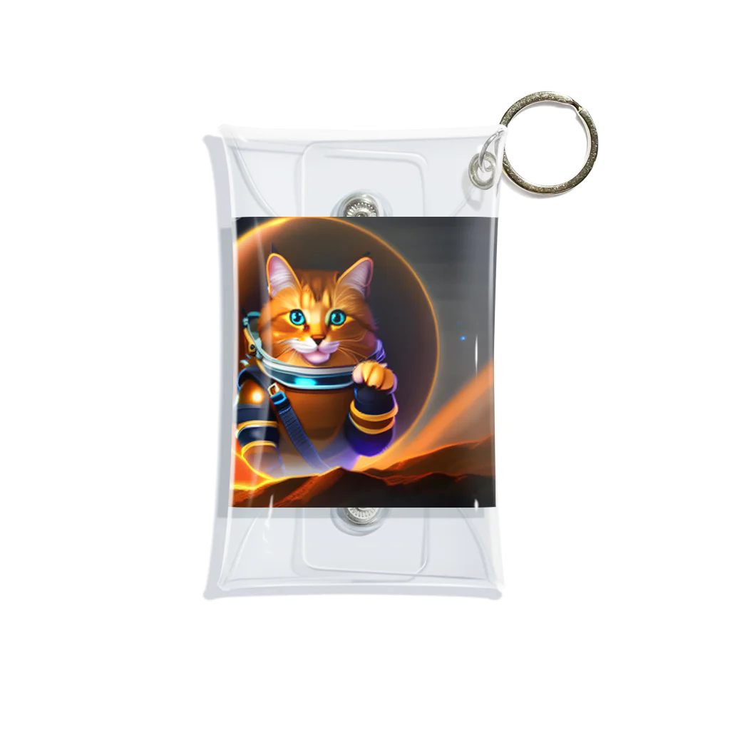 Mzaki_70のspace cat Mini Clear Multipurpose Case