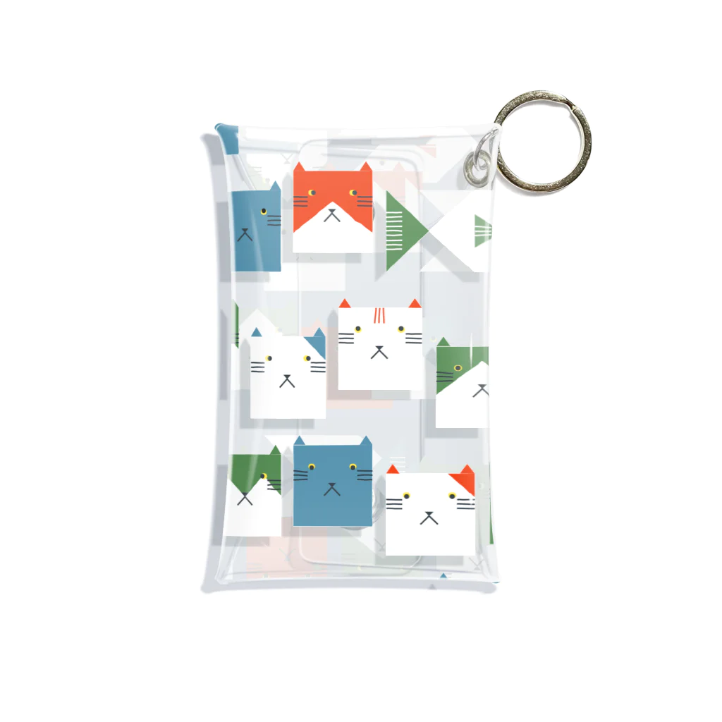 72dsgnのhako-neko [Clear] Mini Clear Multipurpose Case