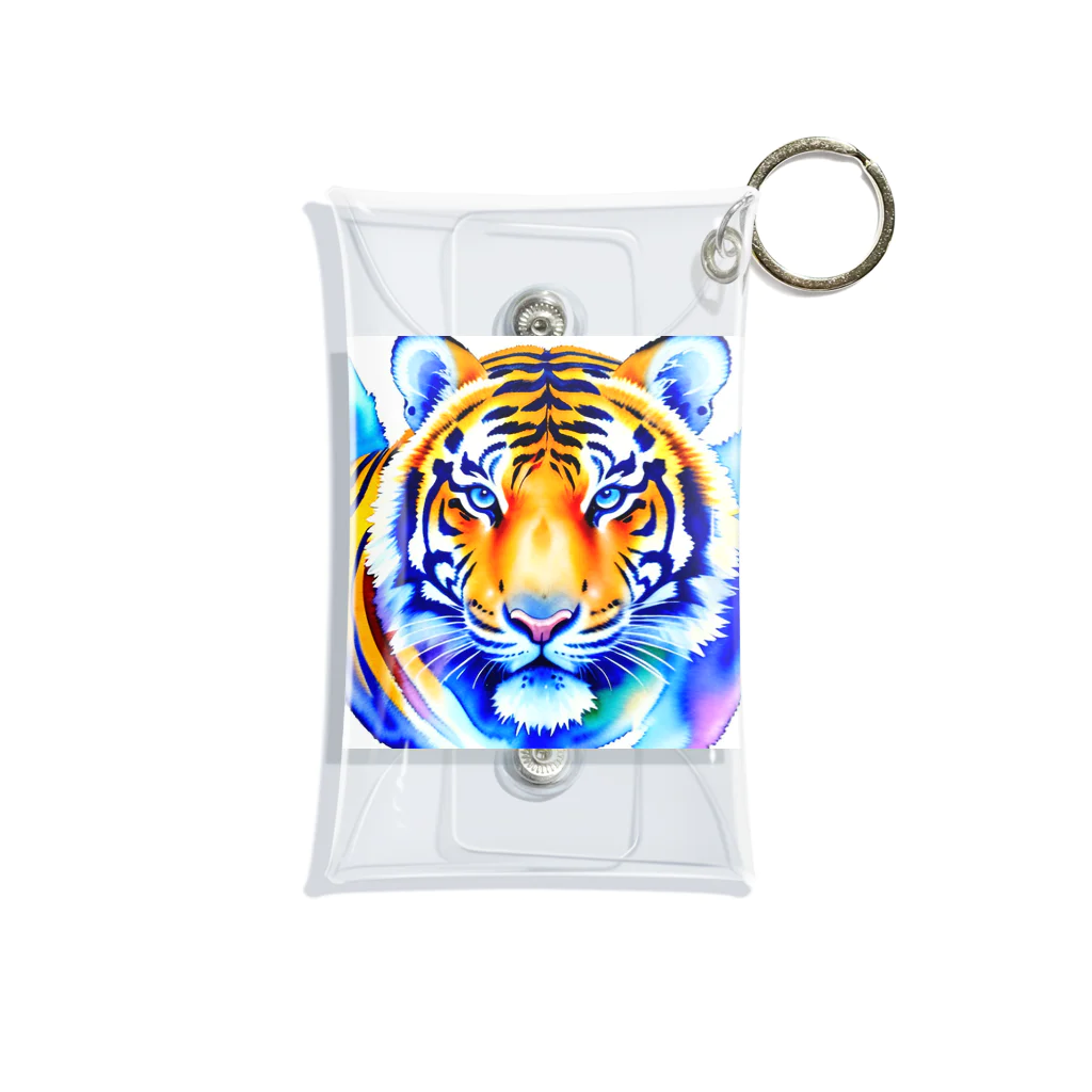 ZUKASAMAのワイルドな虎🐯 Mini Clear Multipurpose Case