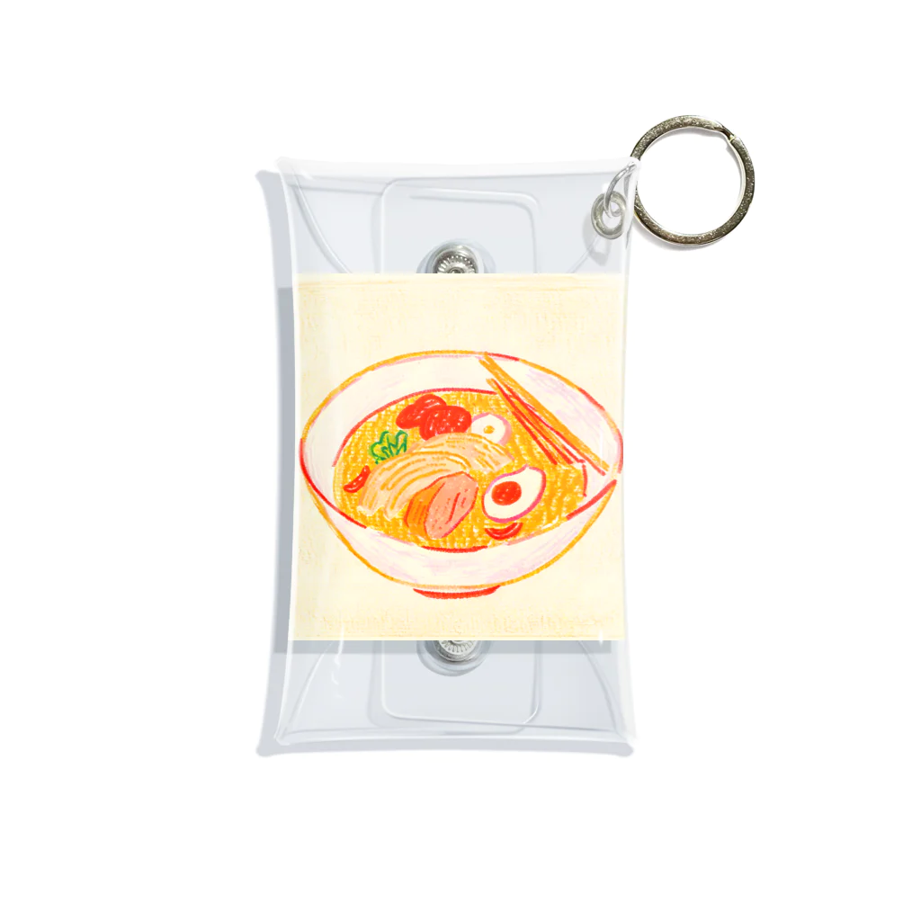 N氏のデザイン倉庫(Mr. N's Design Warehouse)の昭和のラーメン Mini Clear Multipurpose Case