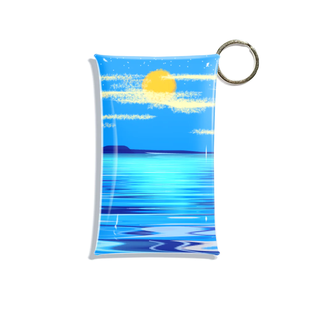 YOUR LAST DAYのMoon night ocean Mini Clear Multipurpose Case