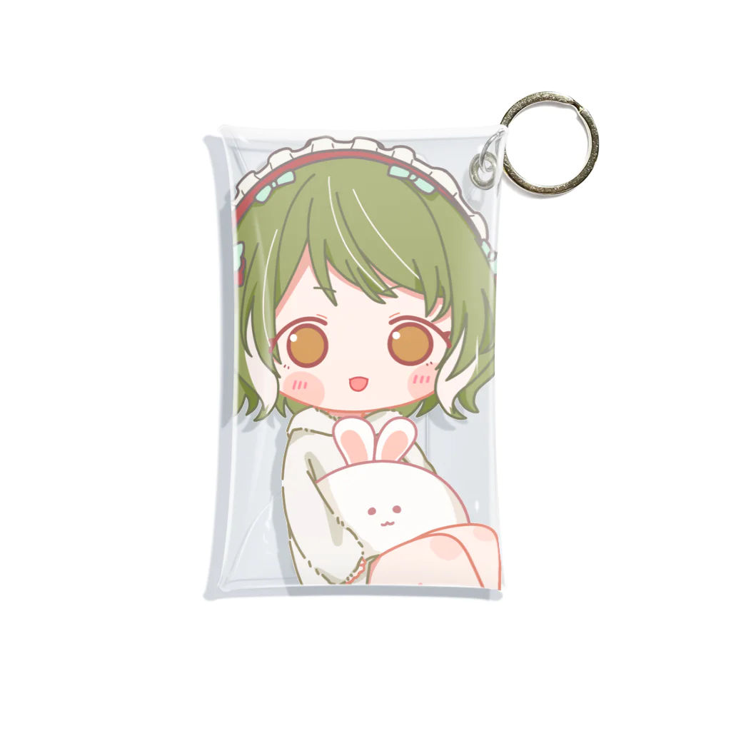 moy024のうさもいもい Mini Clear Multipurpose Case