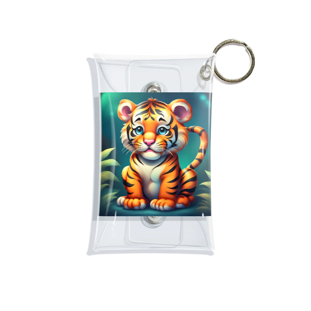 rua-ruc-brzのPretty Tiger Mini Clear Multipurpose Case