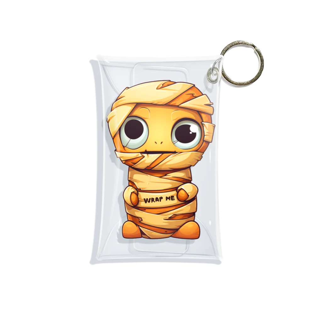 NeoNestのWrapped Wonders Halloween Collection: Mummy #05 ミニクリアマルチケース