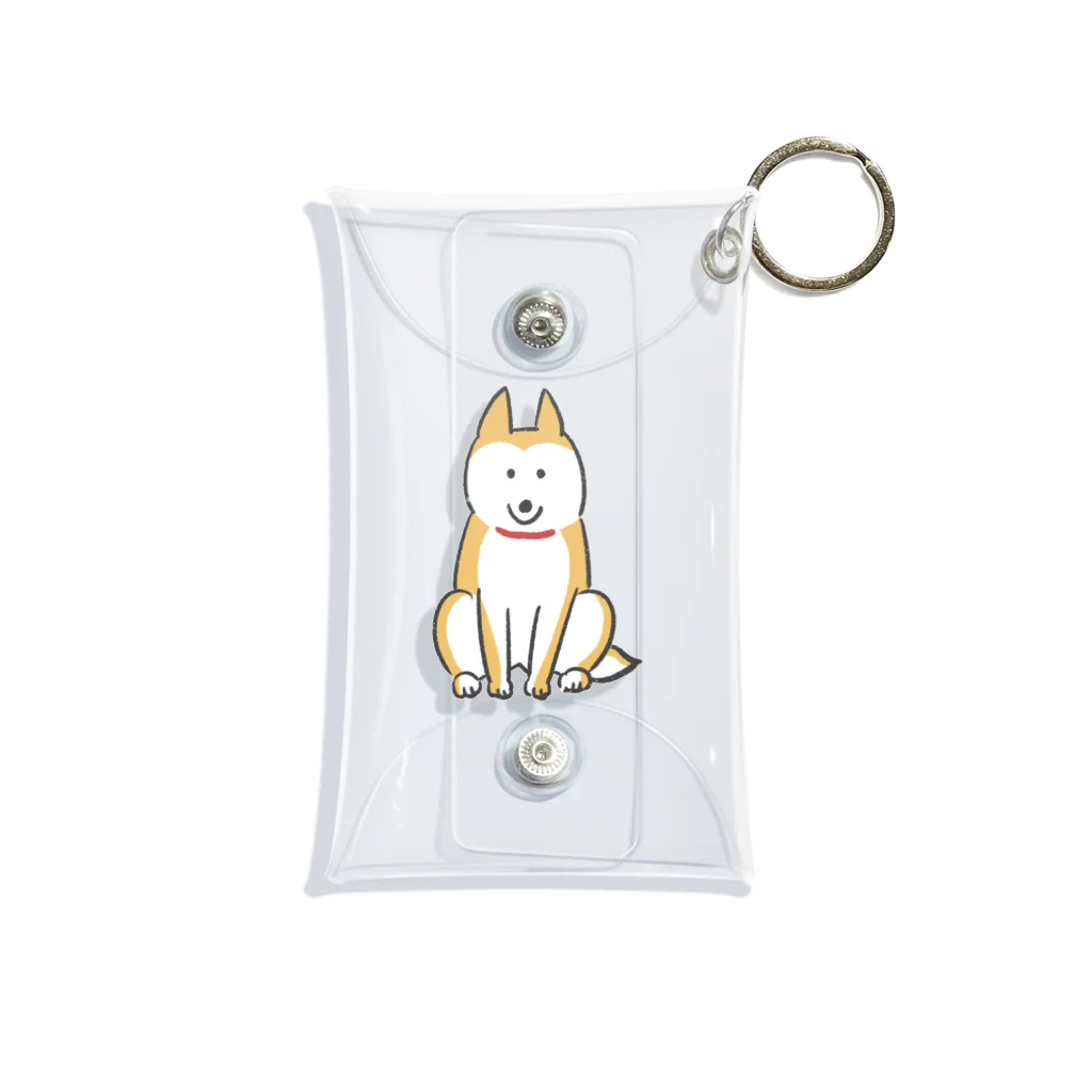 E_Porterのゆる忠犬 Mini Clear Multipurpose Case