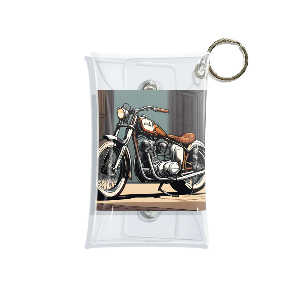 MORIXのクラッシクなバイクのグッツ Mini Clear Multipurpose Case