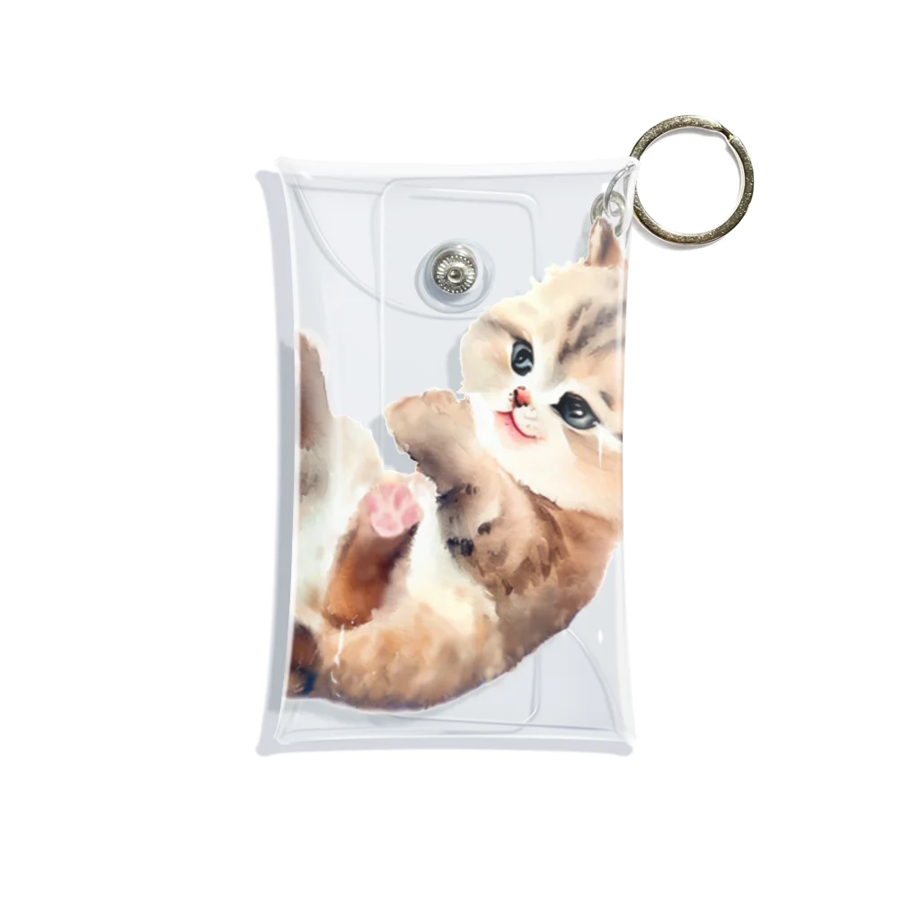 soramame1119の仔猫のマリ Mini Clear Multipurpose Case