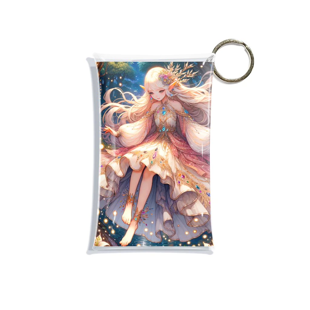 Sesilionの星の精霊の夜舞 Dance of the Star Spirit Mini Clear Multipurpose Case