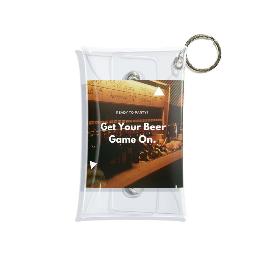 KSK SHOPのBEER-ビール Mini Clear Multipurpose Case