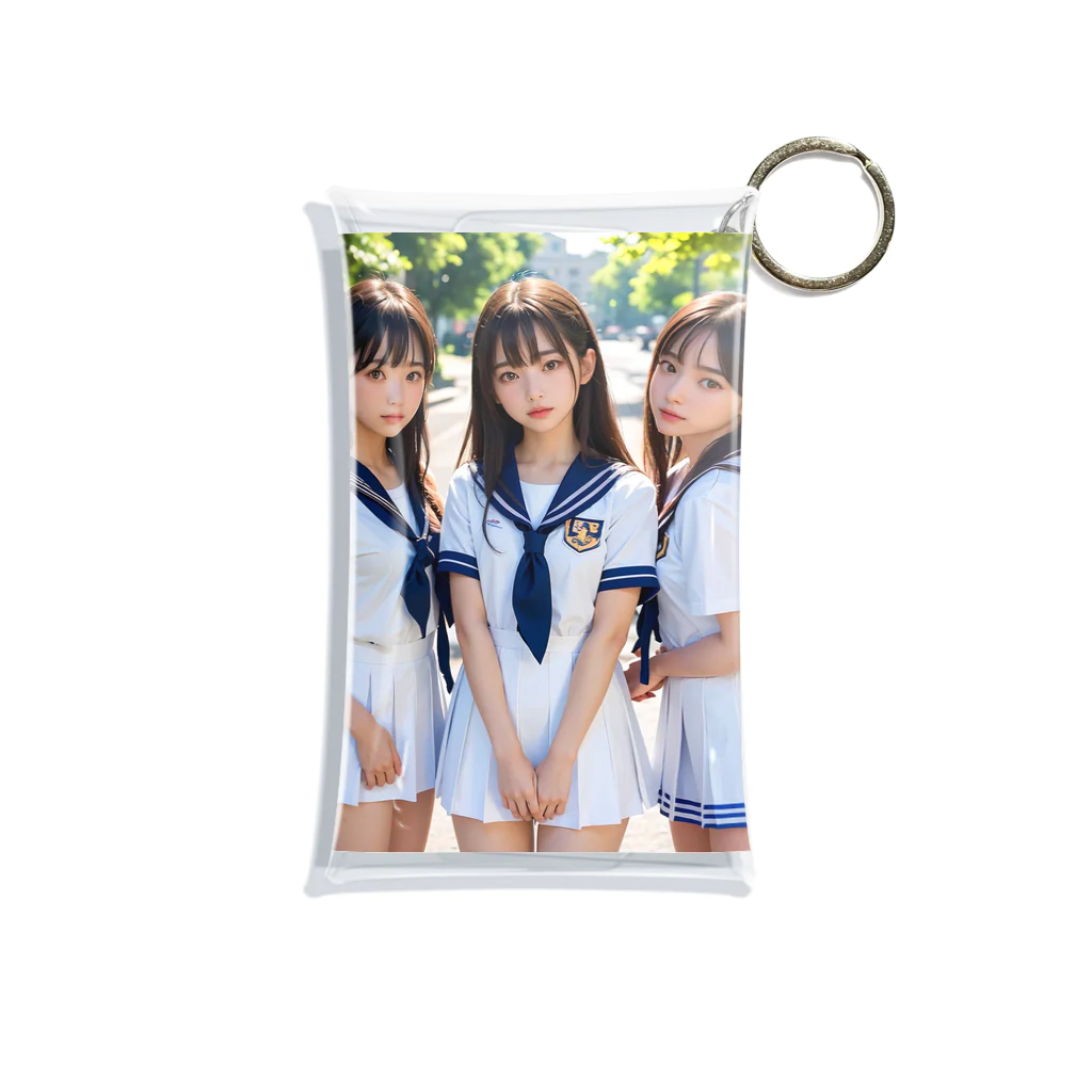 awunのAI美女　 Mini Clear Multipurpose Case