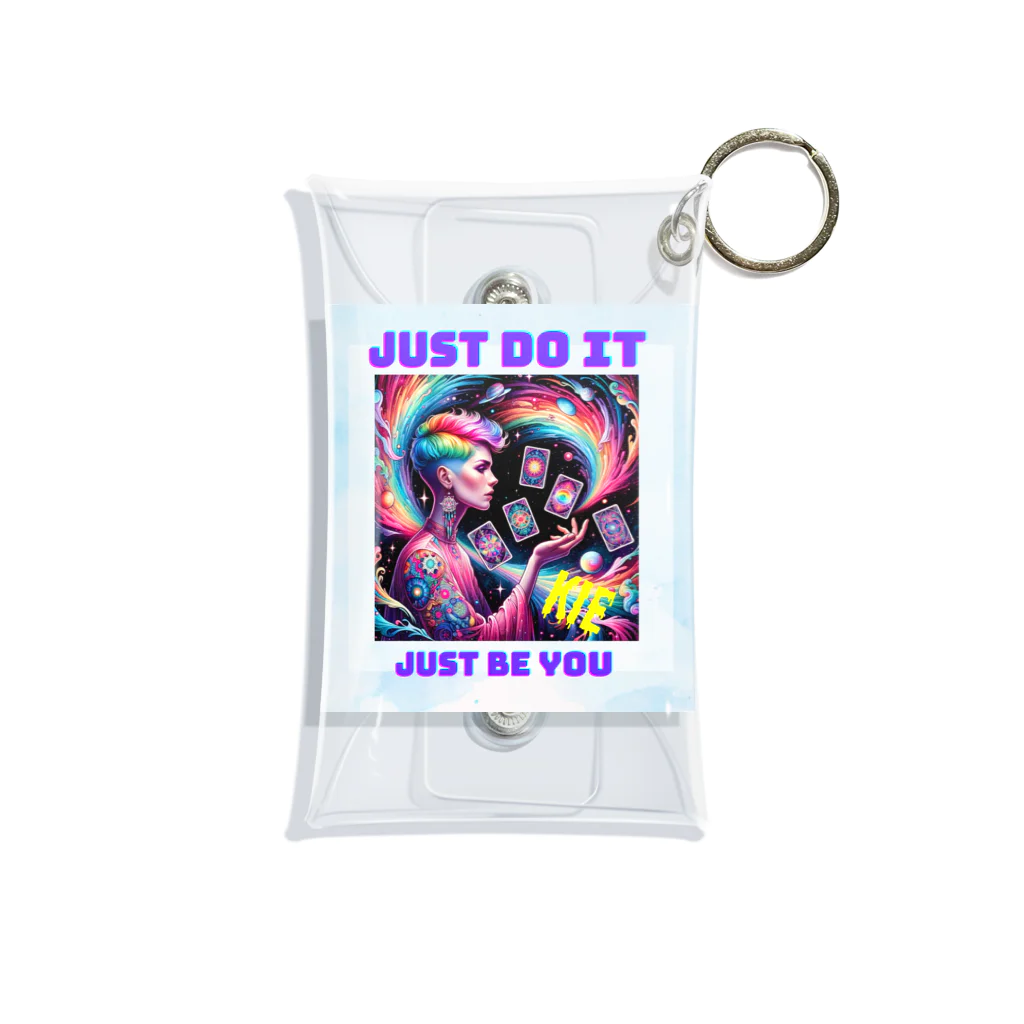 KIZUKI のJUST DO IT Mini Clear Multipurpose Case