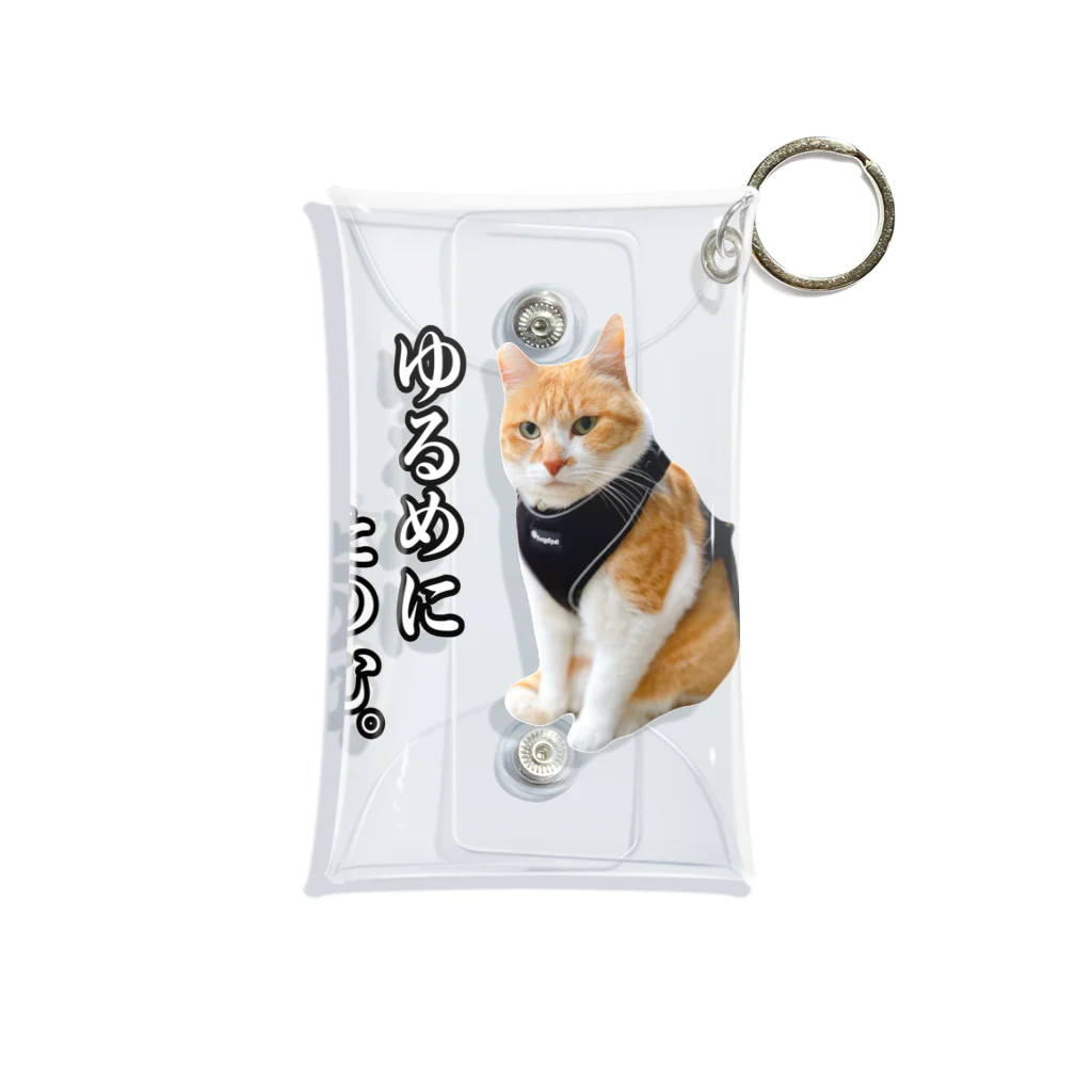 元野良猫チャチャとRmeの元野良猫チャチャ Mini Clear Multipurpose Case