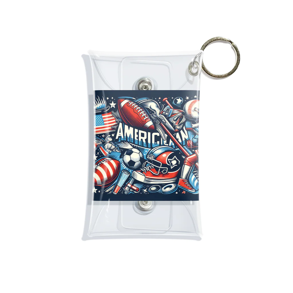 Satoshi27の "アメリカンスポーツの輝き" Mini Clear Multipurpose Case