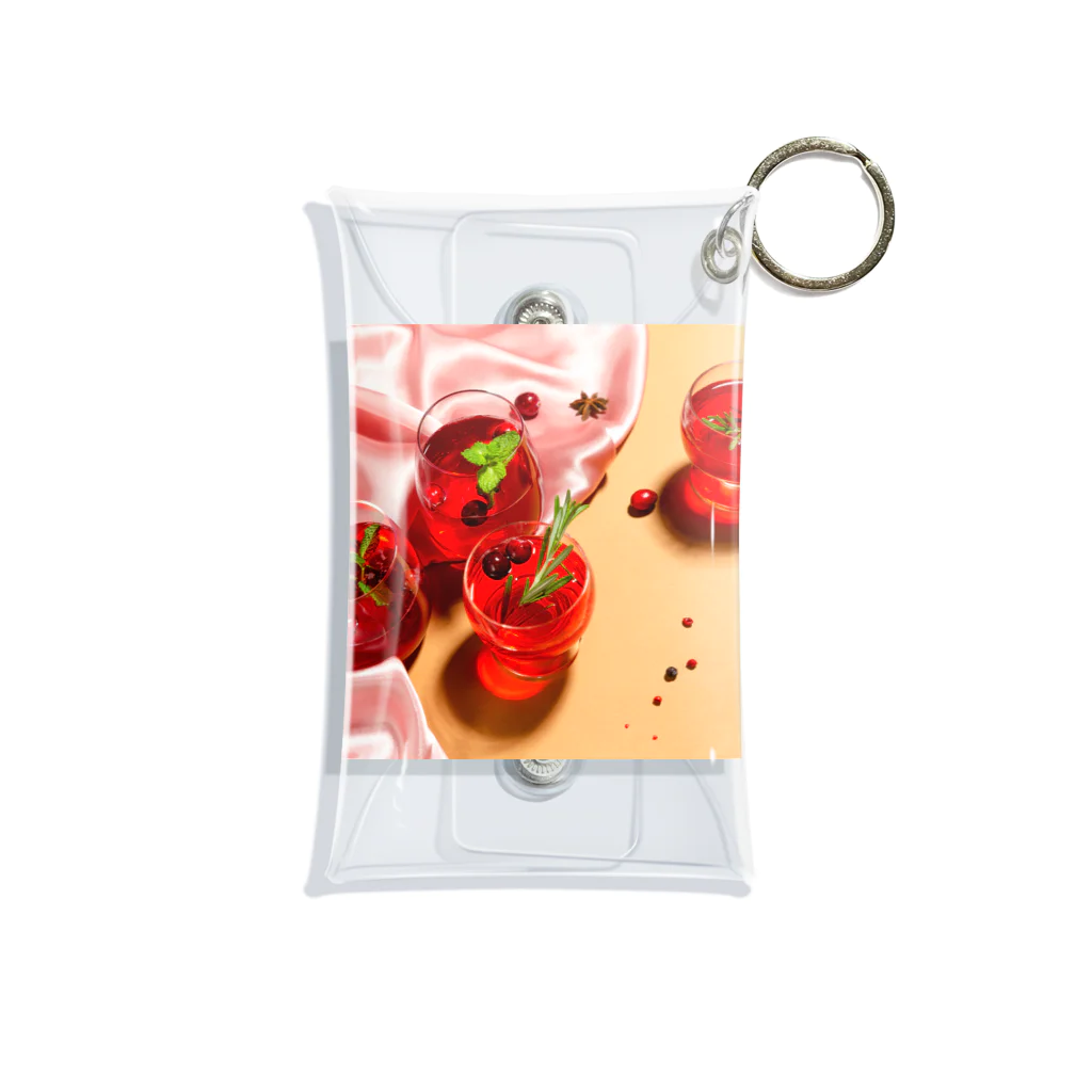 mami〜shopのカクテル Mini Clear Multipurpose Case