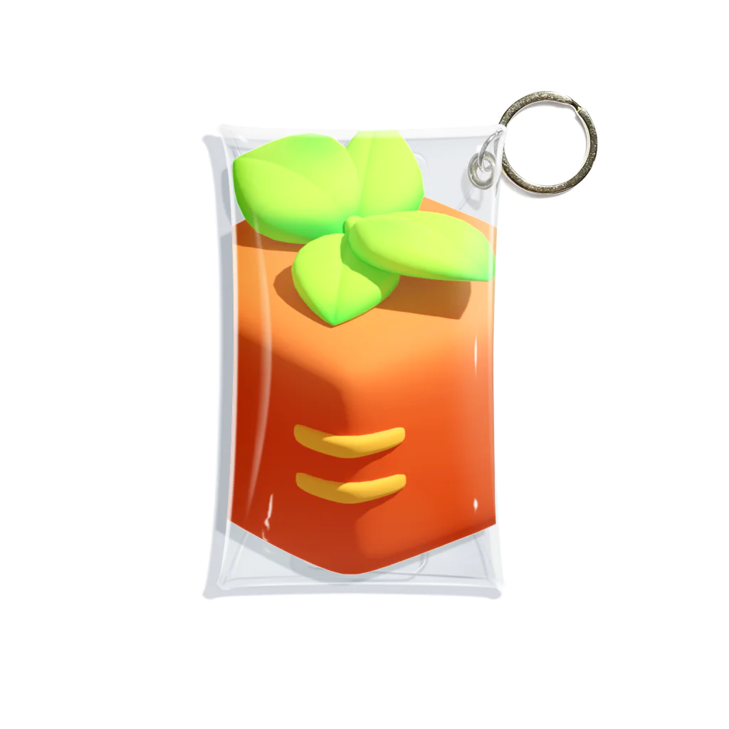 麦芽のCube Carrot Mini Clear Multipurpose Case