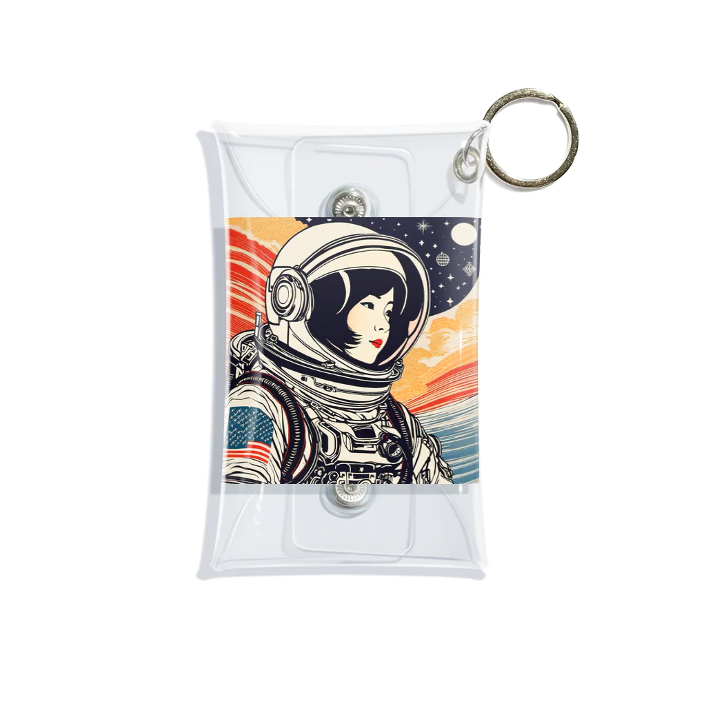 宇宙開発デザイン科のスペース芸子さん Mini Clear Multipurpose Case