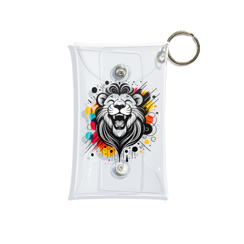 リトルスター・クローゼットの#laughing animal art Mini Clear Multipurpose Case