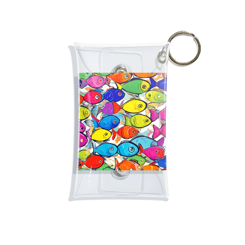 D-JOYのcolorful "sakana" Mini Clear Multipurpose Case