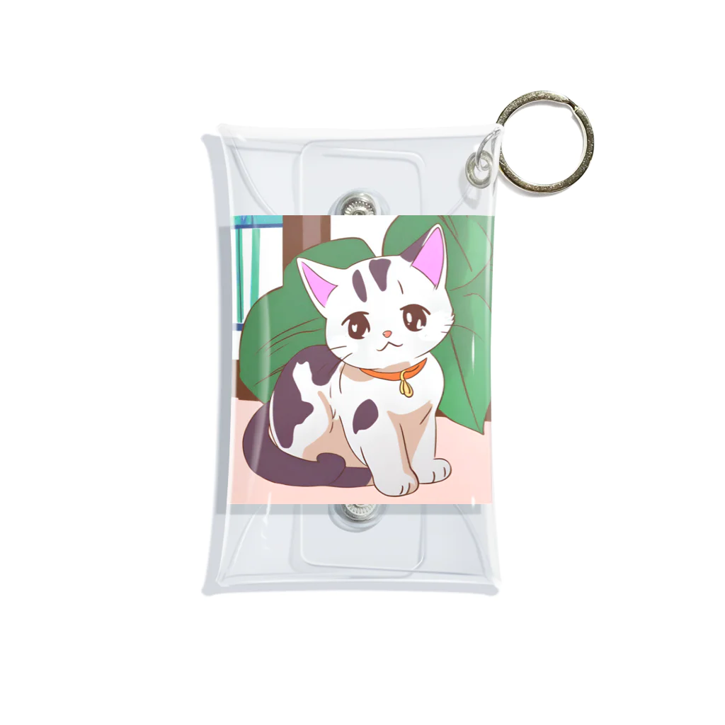 FortuneRiserのふわにゃんこ Mini Clear Multipurpose Case